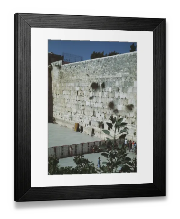 Framed Print : Wailing Wall, Jerusalem Framed Print : Wailing Wall, Jerusalem