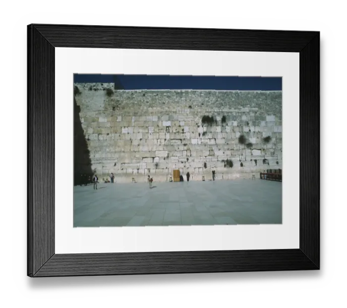 Framed Print : Wailing Wall, Jerusalem Framed Print : Wailing Wall, Jerusalem