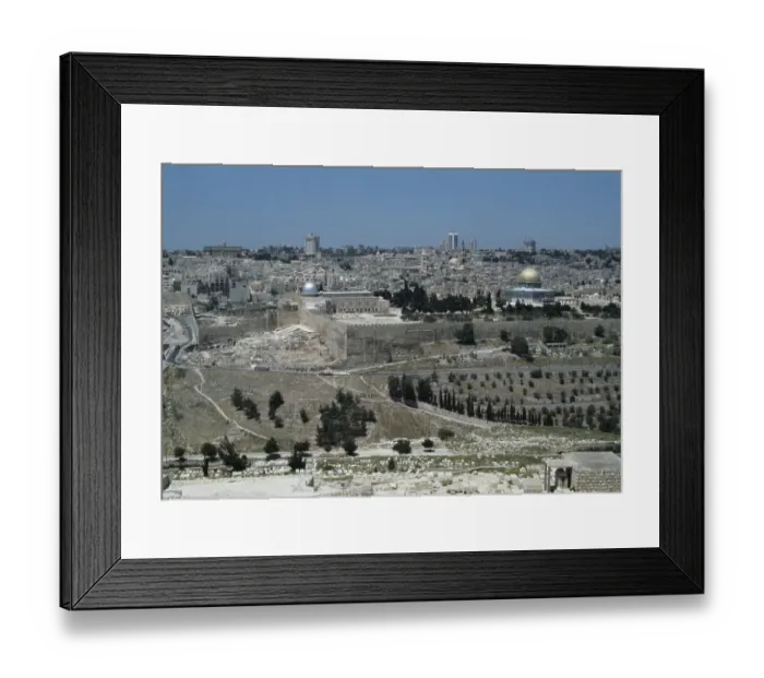 Framed Print : Temple Mount, Jerusalem Framed Print : Temple Mount, Jerusalem