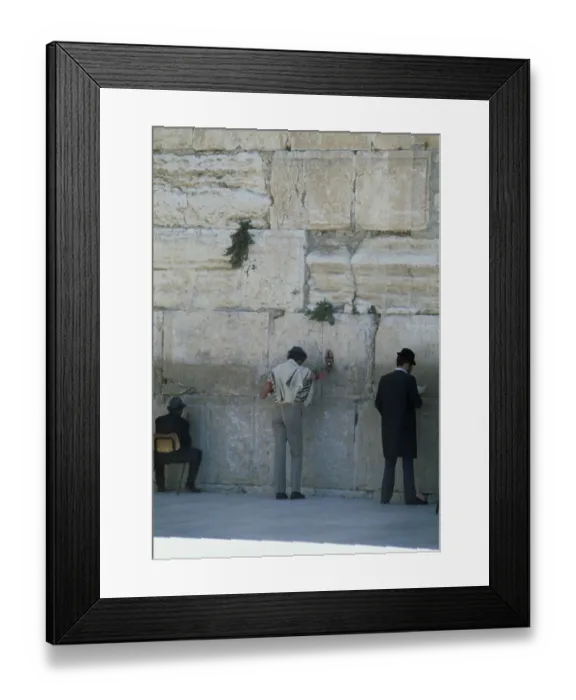 Framed Print : Wailing Wall, Jerusalem Framed Print : Wailing Wall, Jerusalem