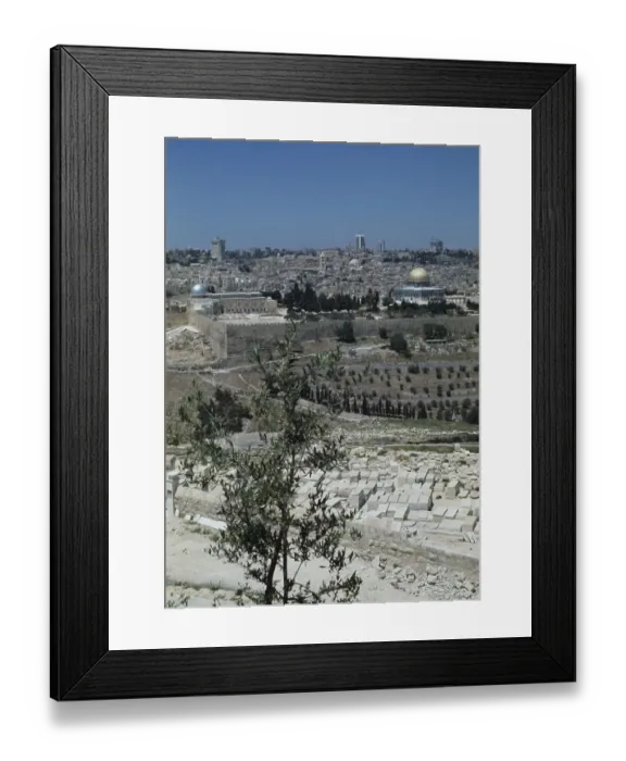 Framed Print : Temple Mount, Jerusalem Framed Print : Temple Mount, Jerusalem