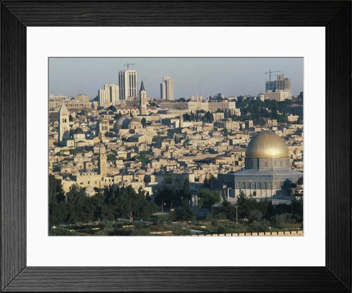 Framed Print : Temple Mount, Jerusalem