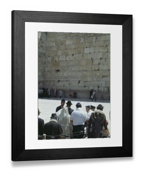 Framed Print : Wailing Wall, Jerusalem Framed Print : Wailing Wall, Jerusalem