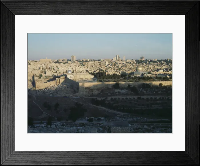 Framed Print : Mount Of Olives, Jerusalem Framed Print : Mount Of Olives, Jerusalem