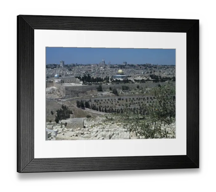 Framed Print : Temple Mount, Jerusalem Framed Print : Temple Mount, Jerusalem