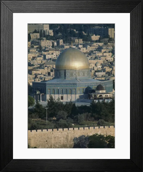Framed Print : Temple Mount, Jerusalem