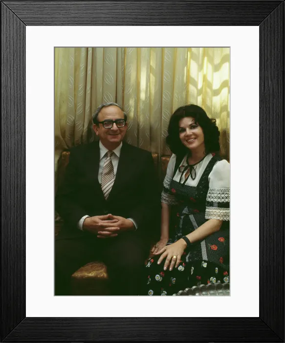 Framed Print : Yitzhak Navon And Ofira Resnikov Navon Framed Print : Yitzhak Navon And Ofira Resnikov Navon