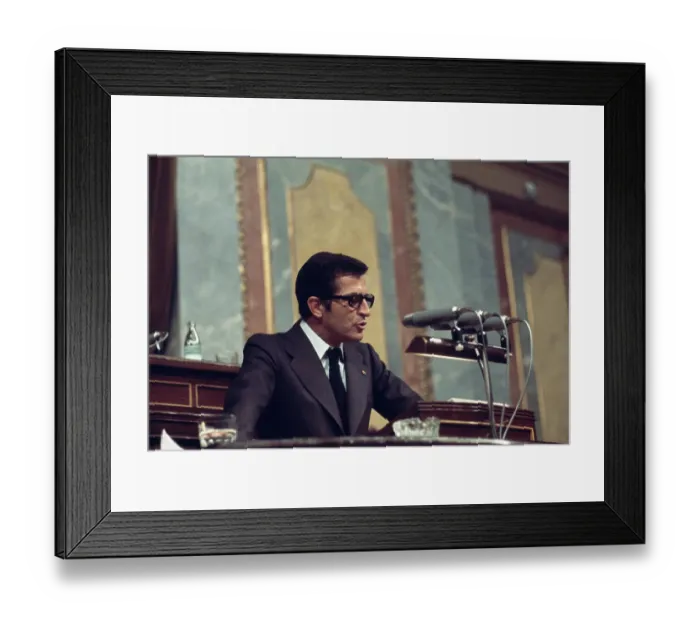 Framed Print : Adolfo Suarez
