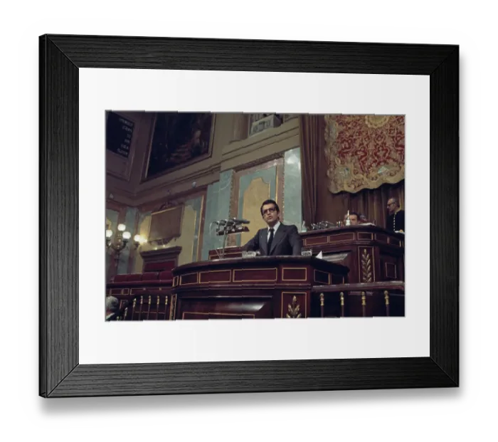 Framed Print : Adolfo Suarez