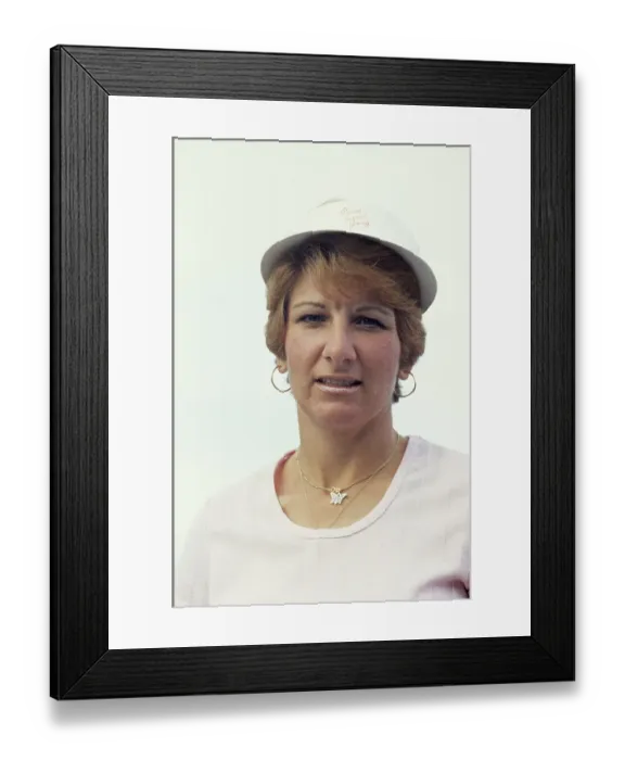 Framed Print : Golfer Donna Caponi Young