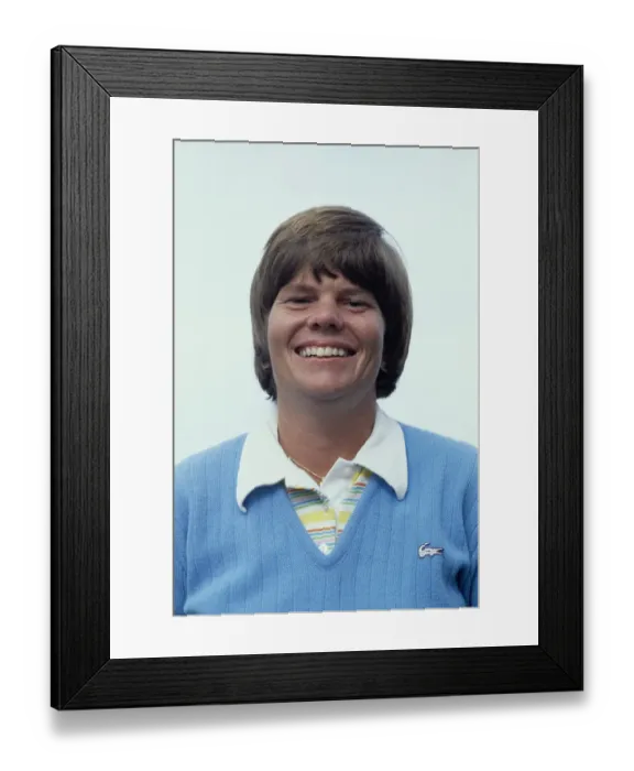 Framed Print : Golfer Debbie Austin Framed Print : Golfer Debbie Austin