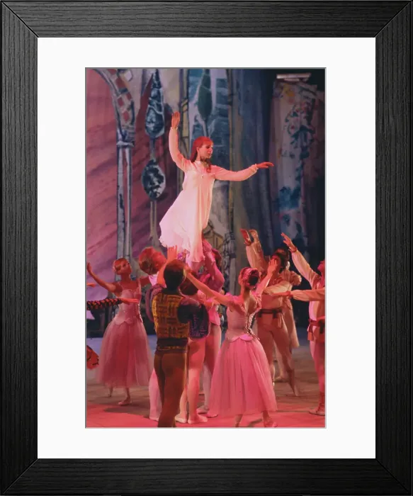 Framed Print : Mikhail Baryshnikov and Gelsey Kirkland in The Nutcracker Framed Print : Mikhail Baryshnikov and Gelsey Kirkland in The Nutcracker