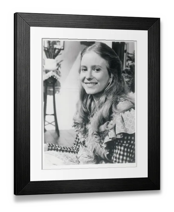 Framed Print : Portrait of Eve Plumb Framed Print : Portrait of Eve Plumb