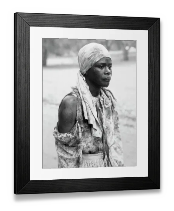 Framed Print : Actress Cicely Tyson Portraying Early African American Harriet Tubman