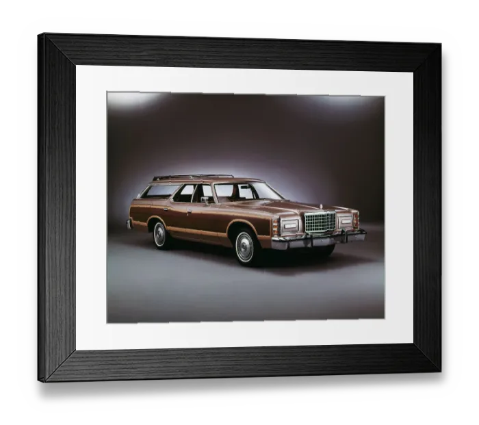 Framed Print : Ford's Country Squire Station Wagon Framed Print : Ford's Country Squire Station Wagon