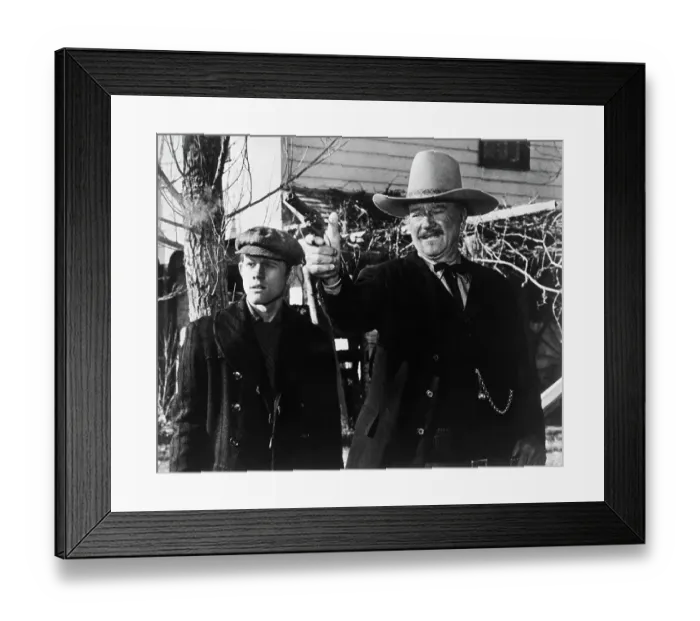 Framed Print : Ron Howard &John Wayne In The Shootist Framed Print : Ron Howard &John Wayne In The Shootist