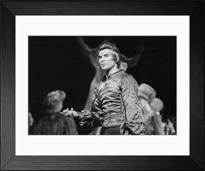 Framed Print : Rudolf Nureyev in Ballet Costume Framed Print : Rudolf Nureyev in Ballet Costume