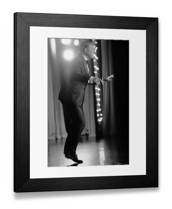 Framed Print : Gene Kelly Dancing on Stage Framed Print : Gene Kelly Dancing on Stage