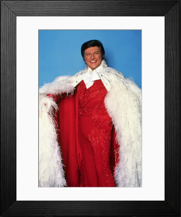 Framed Print : Portrait of Pianist Liberace Framed Print : Portrait of Pianist Liberace