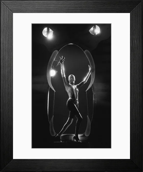 Framed Print : Grace Jones Performs At Studio 54 Framed Print : Grace Jones Performs At Studio 54