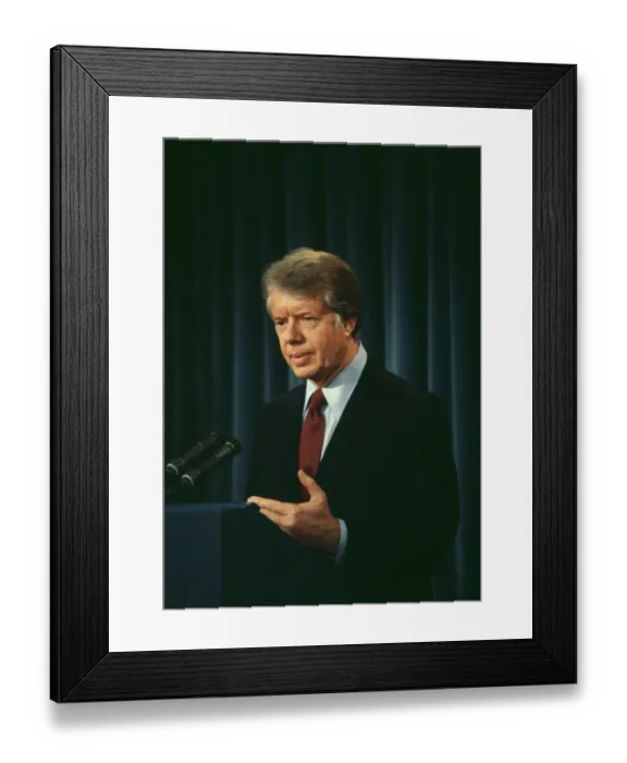 Framed Print : President Jimmy Carter Framed Print : President Jimmy Carter