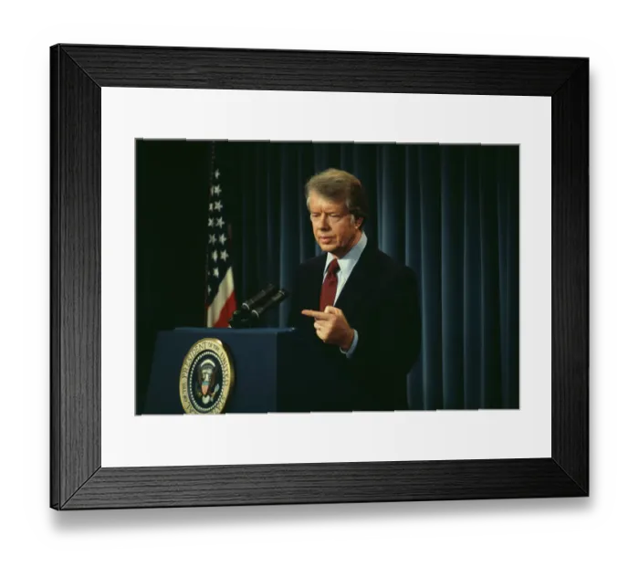Framed Print : President Jimmy Carter Framed Print : President Jimmy Carter