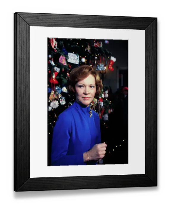 Framed Print : Portrait of Rosalynn Carter Framed Print : Portrait of Rosalynn Carter
