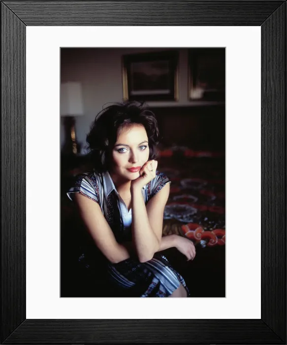 Framed Print : Actress Lesley Anne Down
