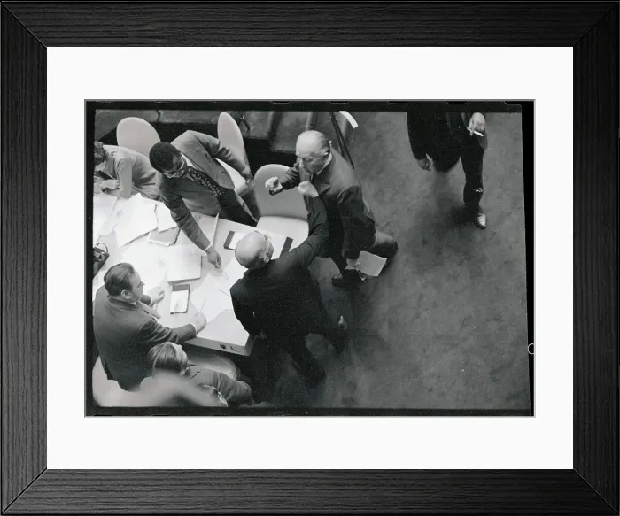 Framed Print : Jamil Baroody Punching Constantin Stavropoulos Framed Print : Jamil Baroody Punching Constantin Stavropoulos