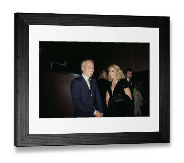 Framed Print : Paul Newman And Joan Kennedy Framed Print : Paul Newman And Joan Kennedy