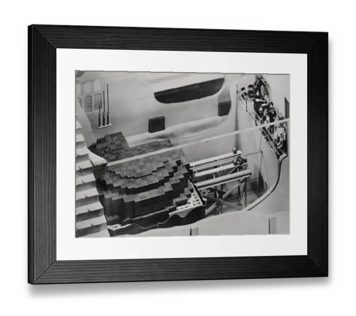 Framed Print : Inspectors at Newly Designed Nuclear Reactor Site Framed Print : Inspectors at Newly Designed Nuclear Reactor Site