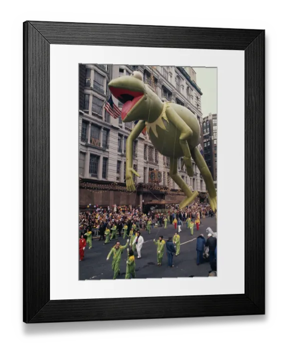 Framed Print : Kermit Balloon Framed Print : Kermit Balloon