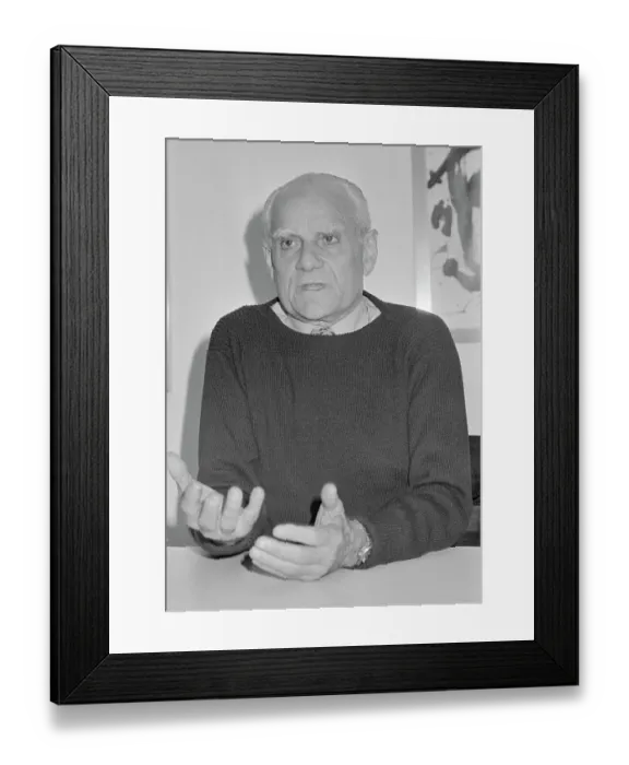 Framed Print : Alberto Moravia Framed Print : Alberto Moravia