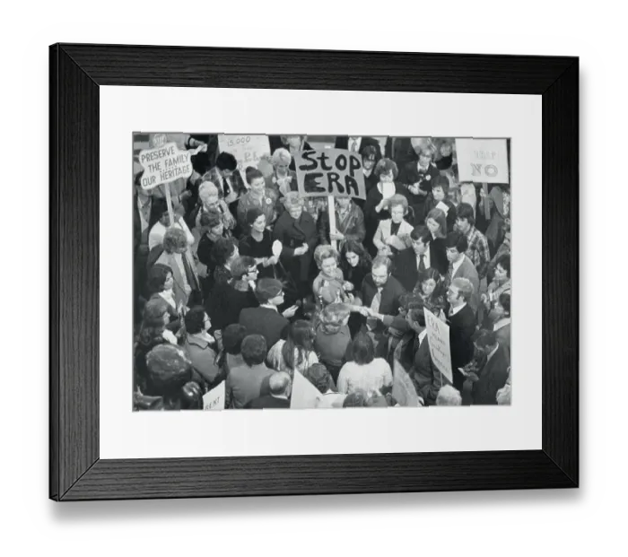 Framed Print : Phyllis Schlafly Greeting Supporters Framed Print : Phyllis Schlafly Greeting Supporters