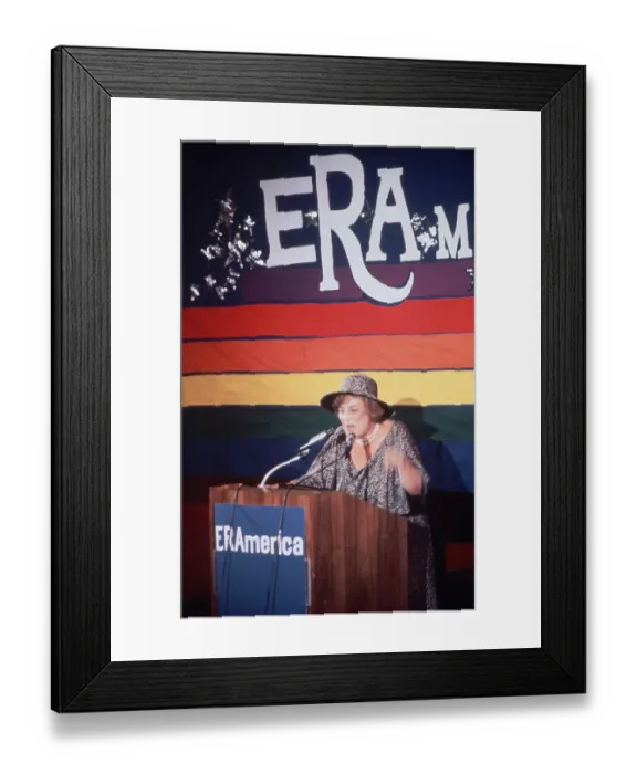Framed Print : Bella Abzug Framed Print : Bella Abzug