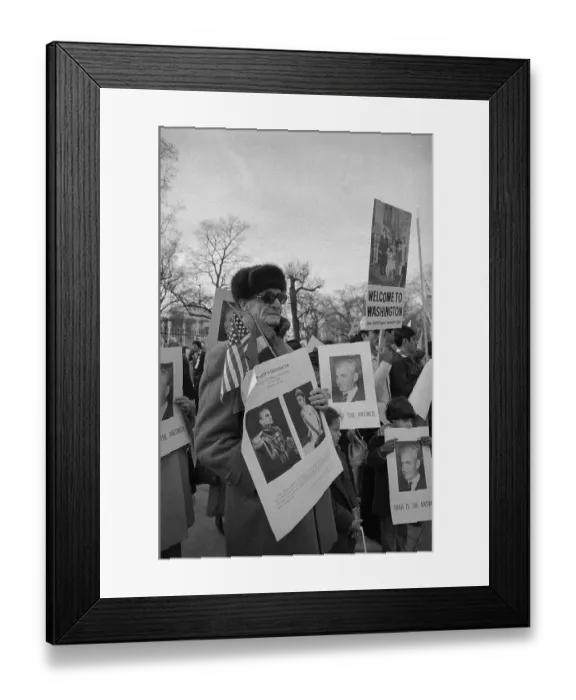 Framed Print : Protesting Against the Shah Framed Print : Protesting Against the Shah