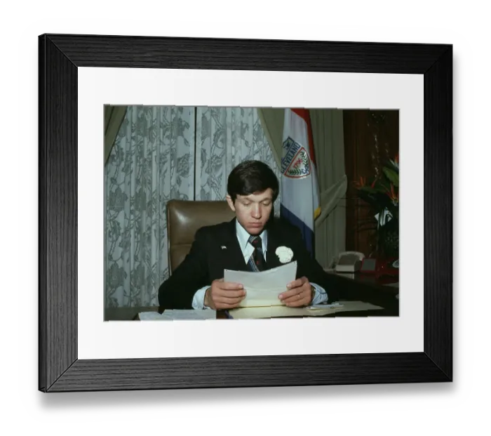 Framed Print : Mayor Dennis Kucinich Framed Print : Mayor Dennis Kucinich