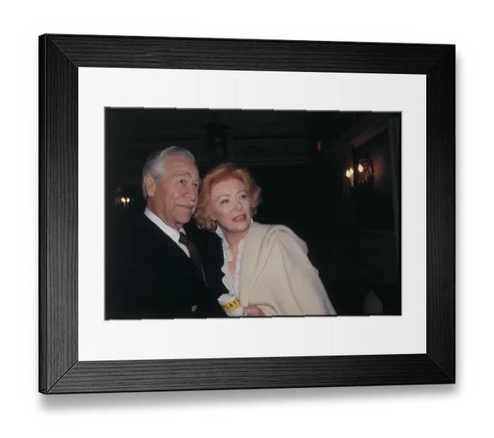 Framed Print : Greer Garson with Buddy Fogelson Framed Print : Greer Garson with Buddy Fogelson