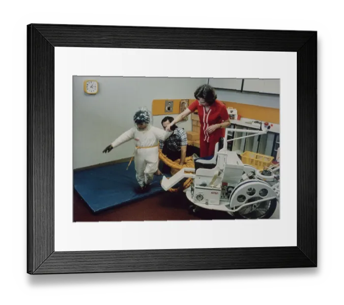 Framed Print : Boy In Protective Suit Framed Print : Boy In Protective Suit