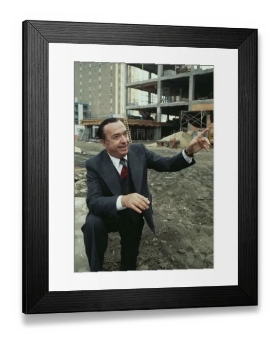 Framed Print : Mayor Joseph Lazrow