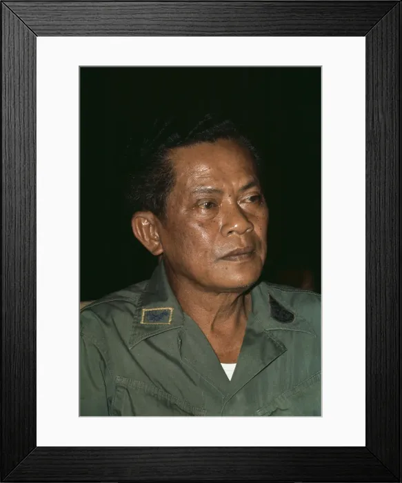 Framed Print : General Kriangsak Chamanan Framed Print : General Kriangsak Chamanan