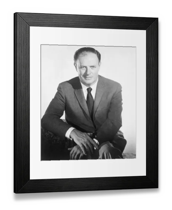 Framed Print : Joseph L. Mankewicz Framed Print : Joseph L. Mankewicz