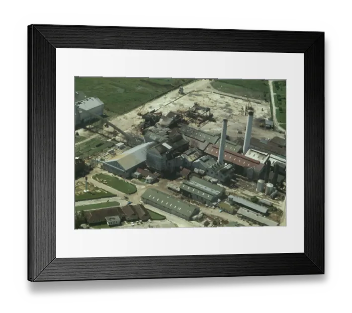 Framed Print : West Indies Sugar Refinery Framed Print : West Indies Sugar Refinery