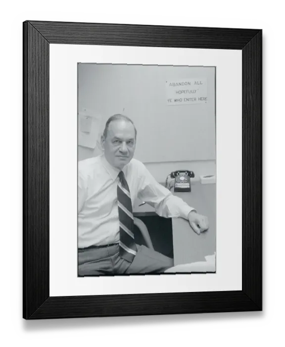 Framed Print : Edwin Newman Framed Print : Edwin Newman