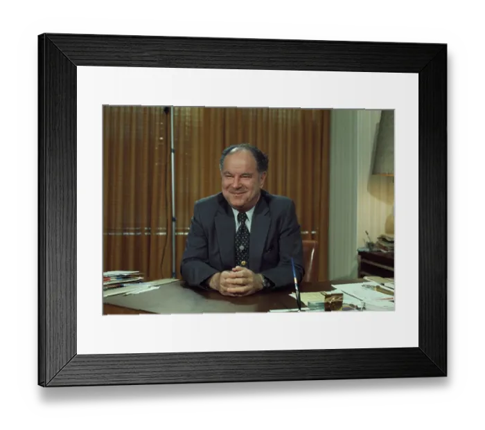 Framed Print : Union Leader Lloyd McBride Framed Print : Union Leader Lloyd McBride