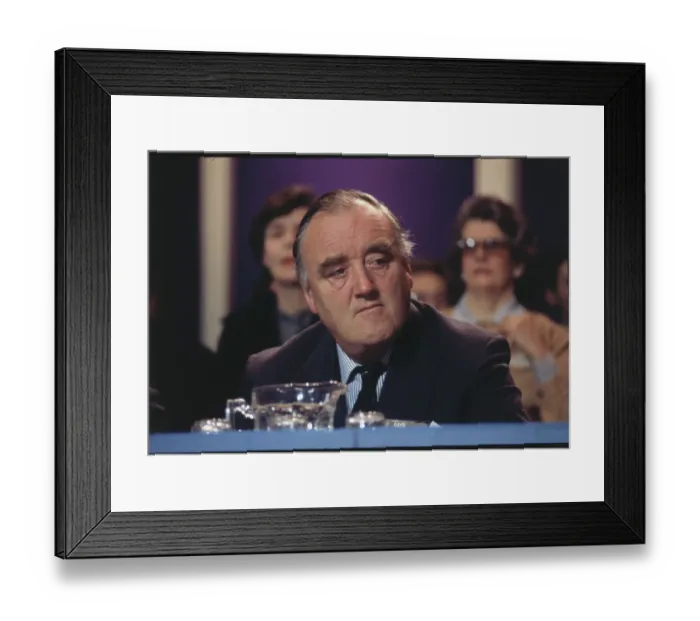 Framed Print : Portrait of William Whitelaw Framed Print : Portrait of William Whitelaw