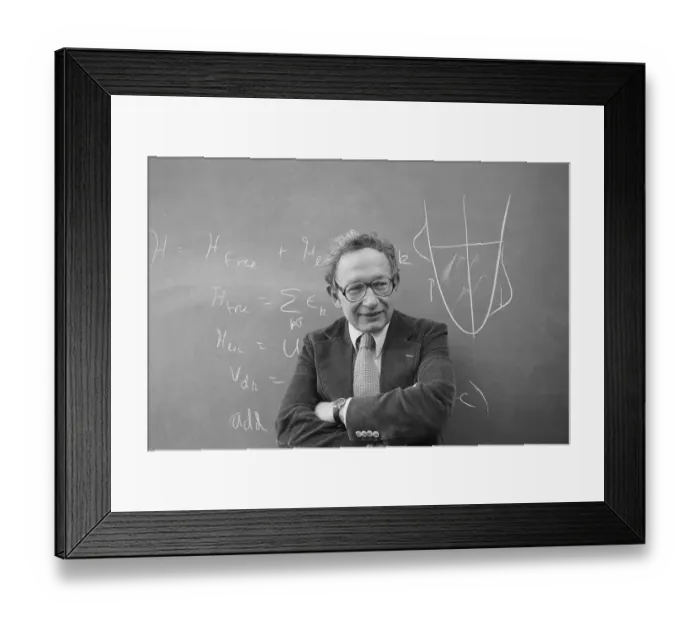 Framed Print : Portrait of Dr. Philip W. Anderson Framed Print : Portrait of Dr. Philip W. Anderson