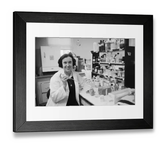 Framed Print : Dr. Rosalyn Yalow Framed Print : Dr. Rosalyn Yalow