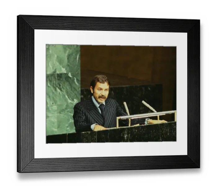 Framed Print : Abdelaziz Bouteflika Framed Print : Abdelaziz Bouteflika