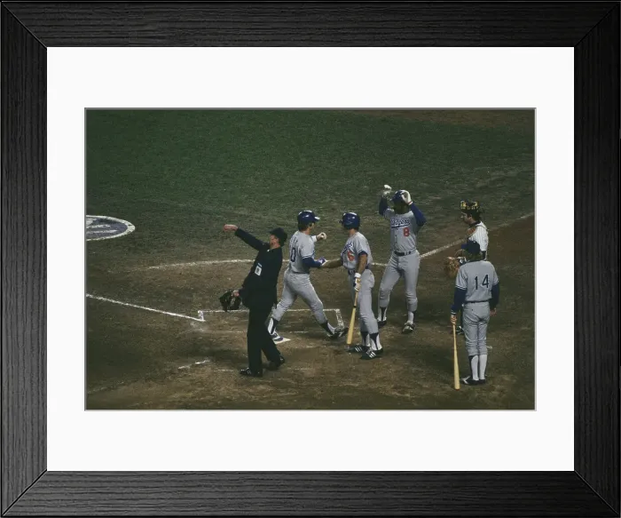 Framed Print : Dodgers Vs Yankees